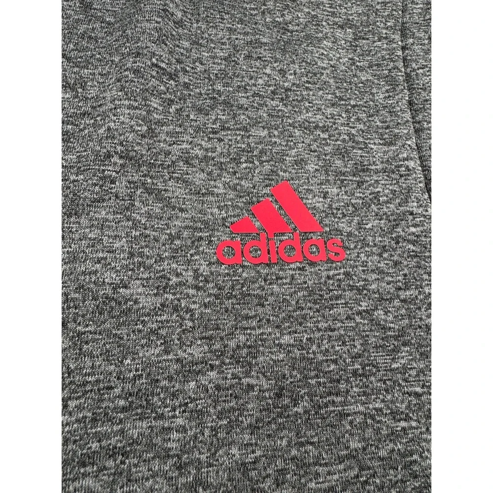 Adidas Climaheat Golf Vest Mens Large Gray/Black Quarter Zip Athletic Pullover